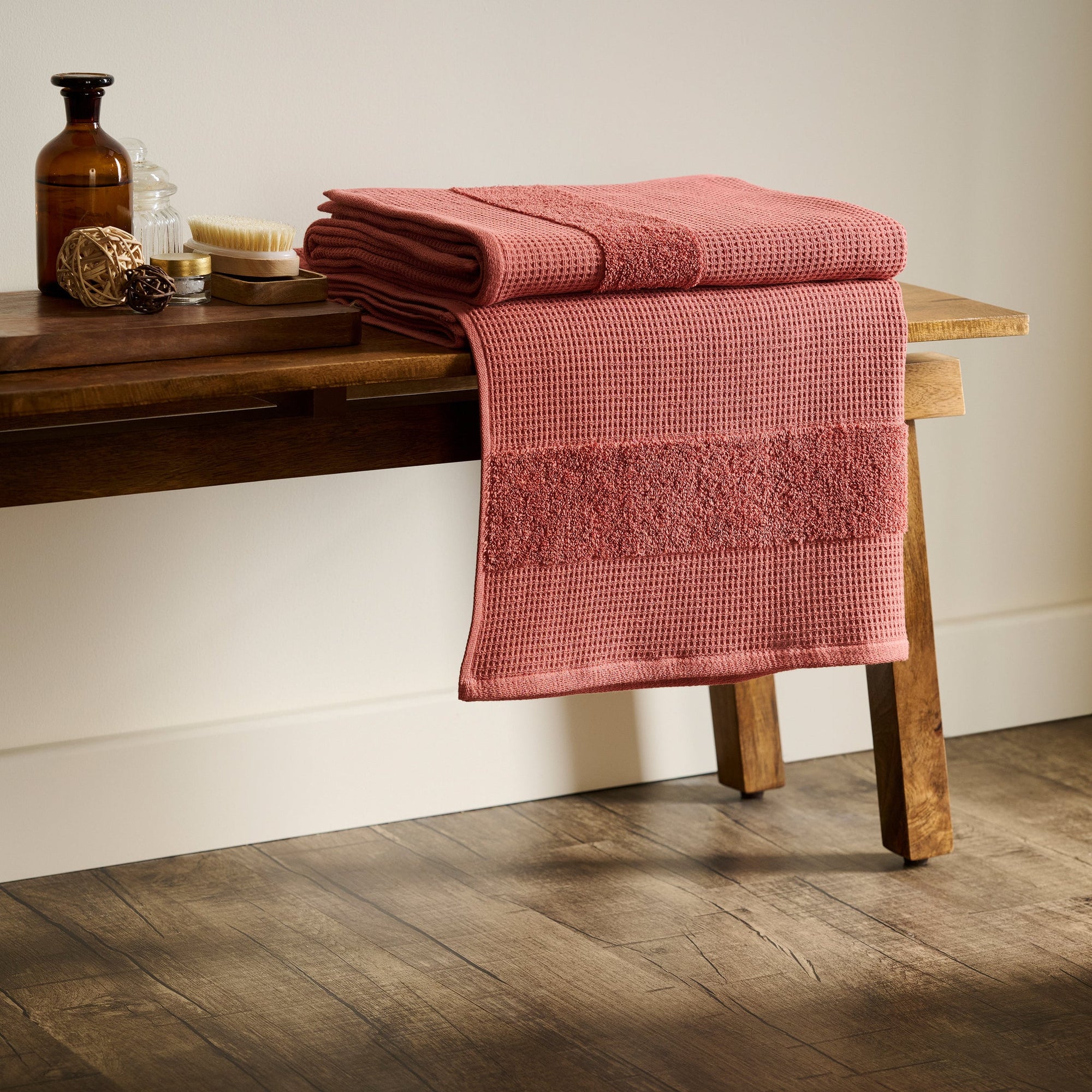 Pocket Square | Cotton | Waffle Terry | Bath Towel