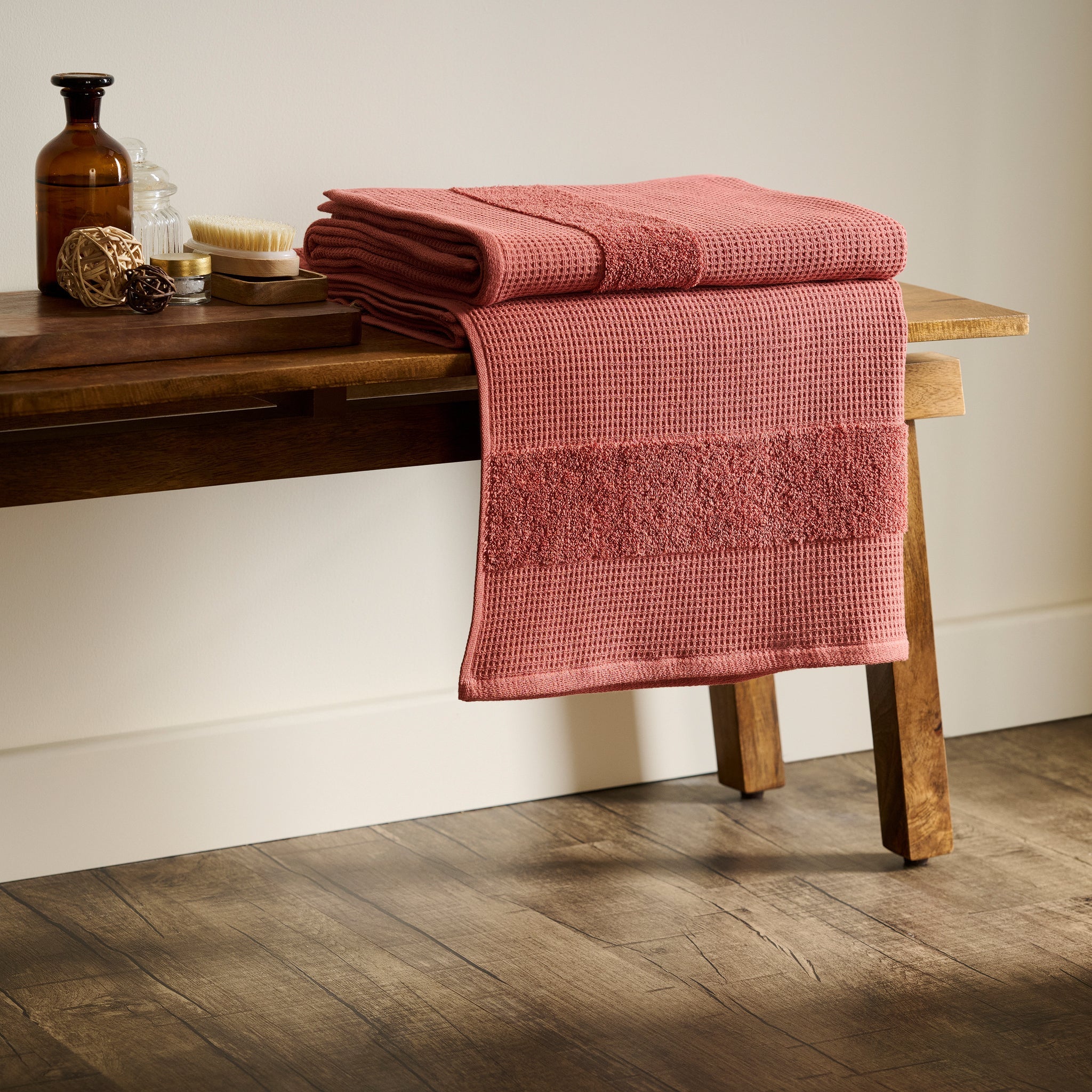 Pocket Square | Cotton | Waffle Terry | Bath Towel