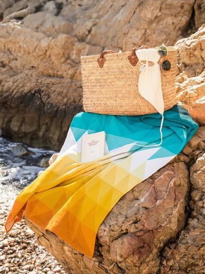 Kaleido Summer Printed Beach Towel