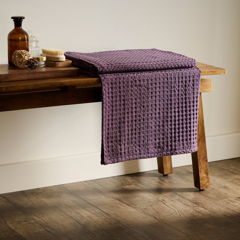 Mosaic | Cotton Bamboo | Waffle | XL Bath Towel