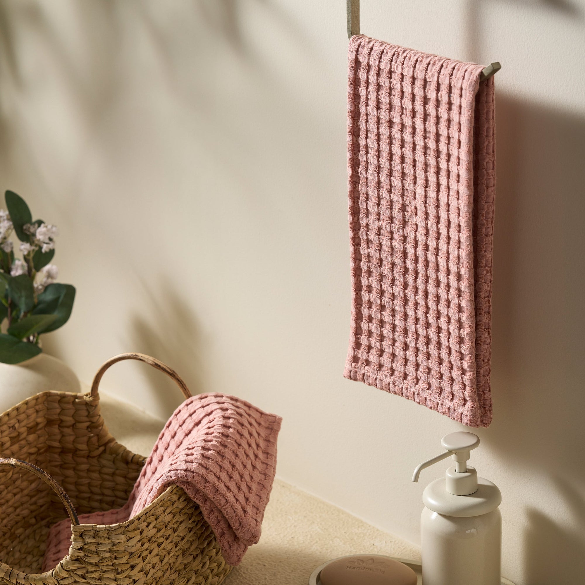 Mosaic | Cotton Bamboo | Waffle | Hand Towel