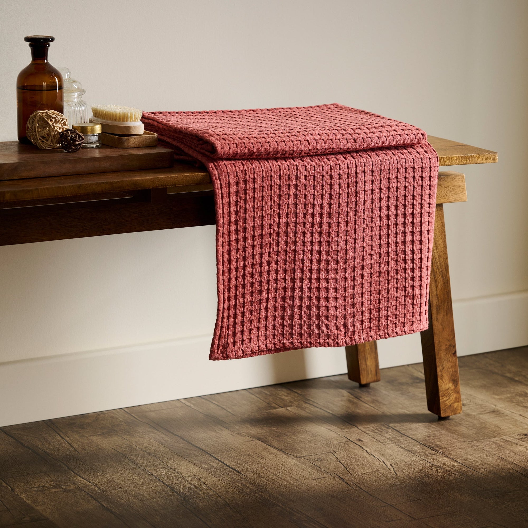 Mosaic | Cotton Bamboo | Waffle | Bath Towel