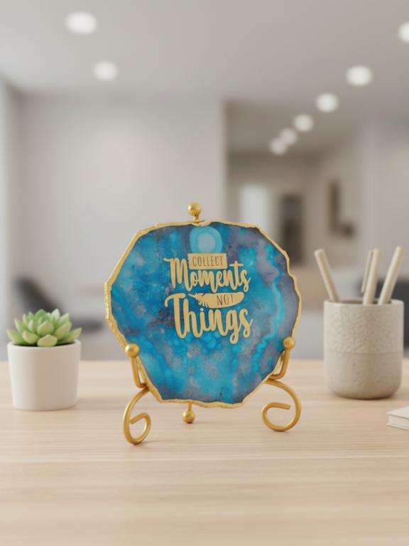 Natural Agate Stone Showpiece | Collect Moments