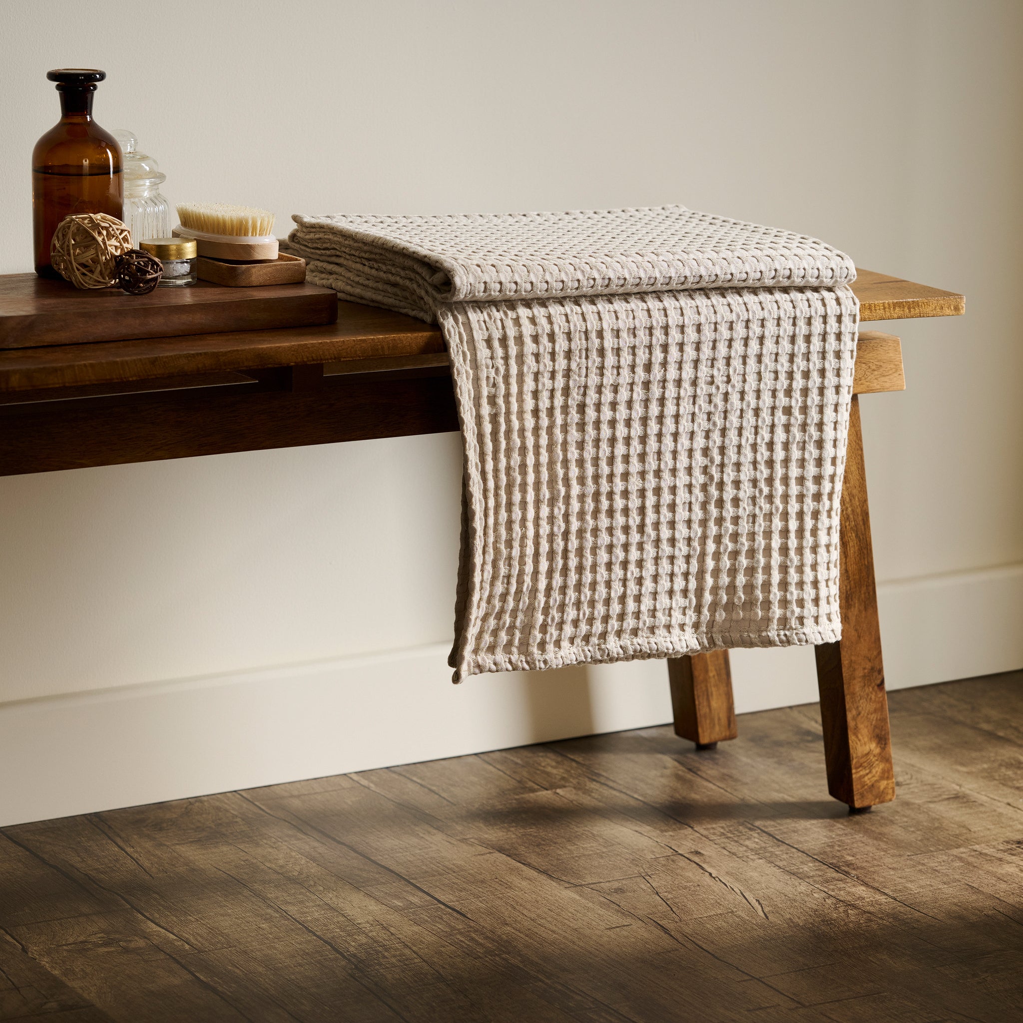 Mosaic | Cotton Bamboo | Waffle | Bath Towel