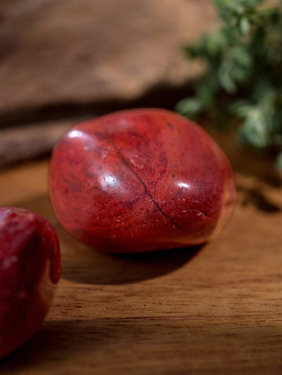 Semi-precious Gemstone - Red Jasper Pebbles