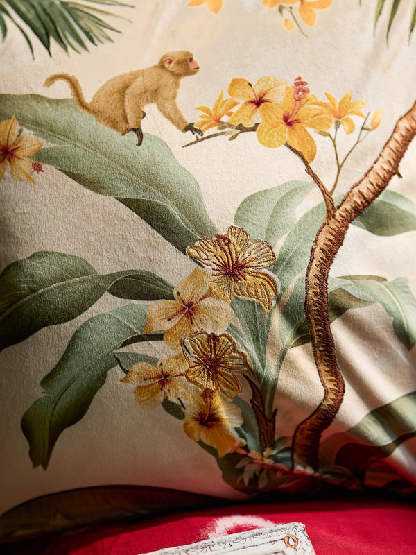 Keesh - Multicolor Velvet Cushion Cover