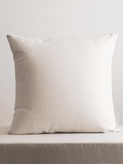 Niseko White Cotton Cushion Cover