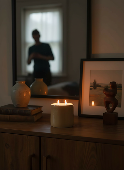 Dune Ceramic Candle Small