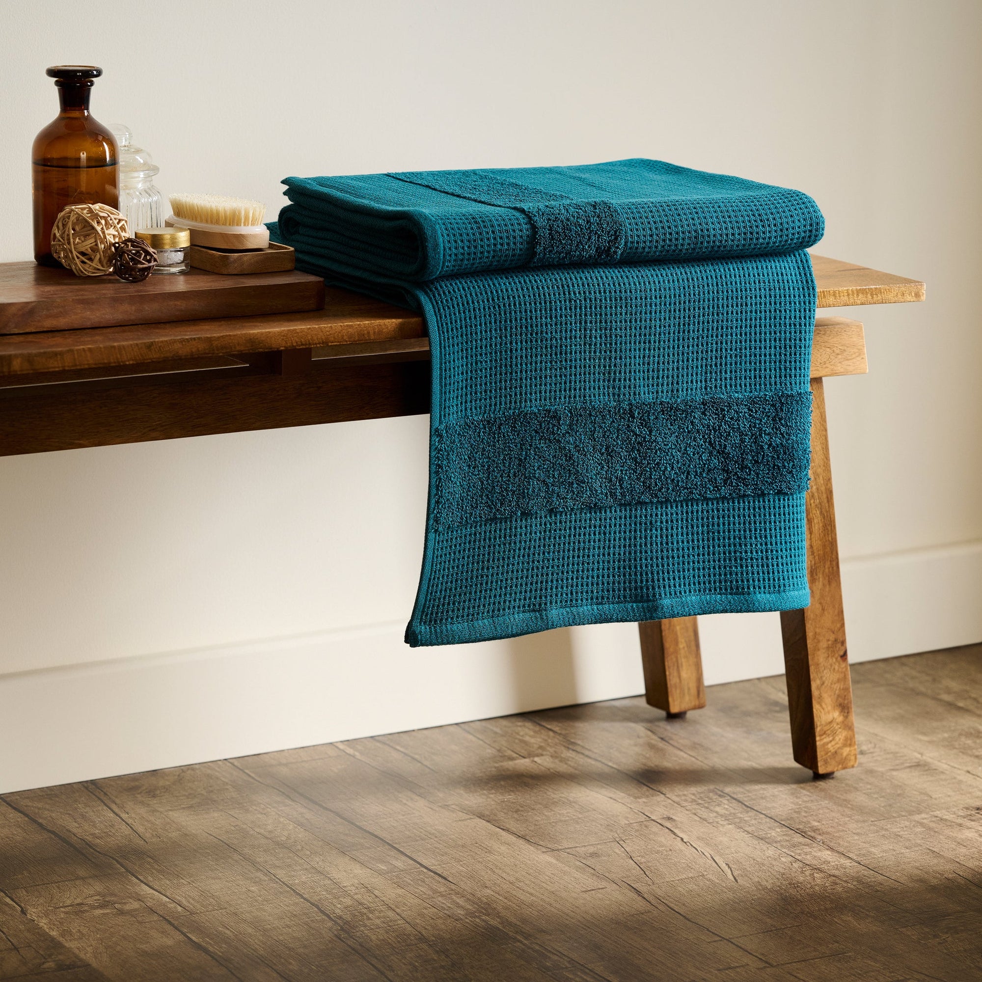 Pocket Square | Cotton | Waffle Terry | Bath Towel