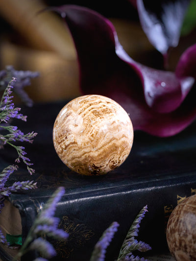 Semi-precious Gemstone - Aragonite Sphere