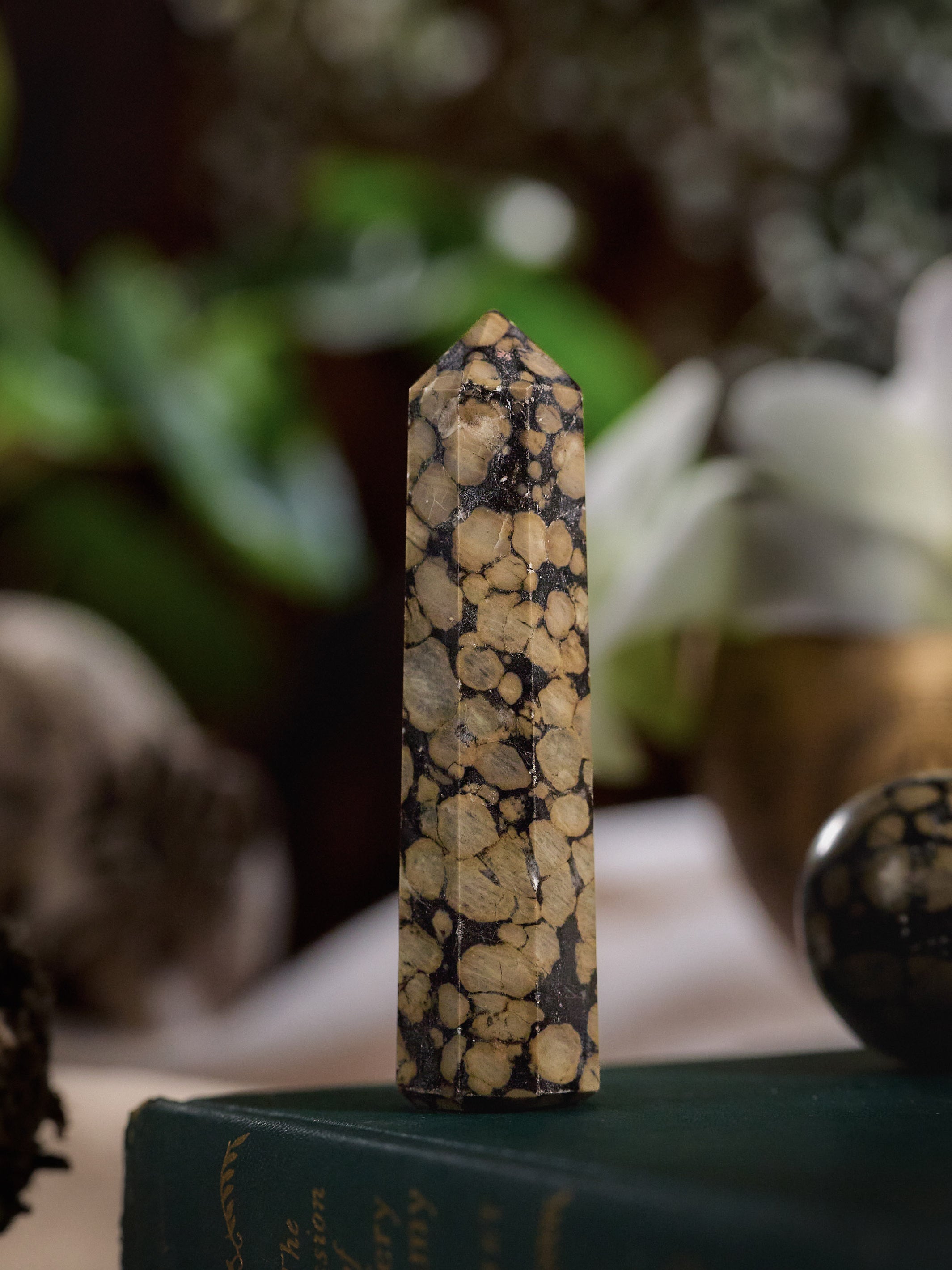 Semi-precious Gemstone - Scapolite Tower