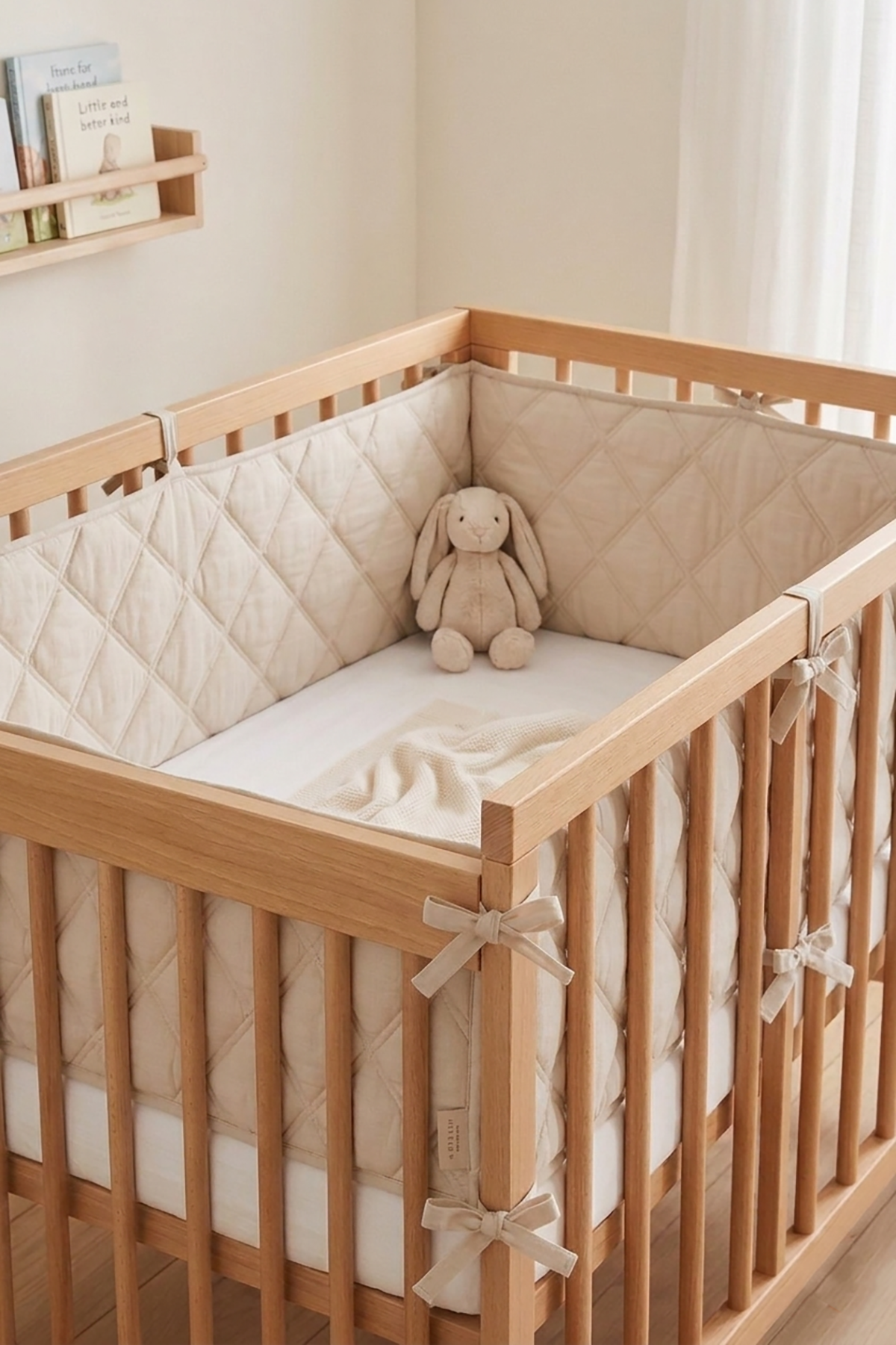 Organic cotton Cot Bumper