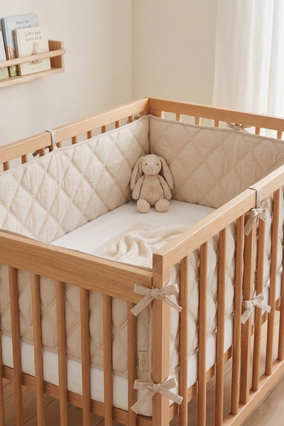 Organic cotton Cot Bumper
