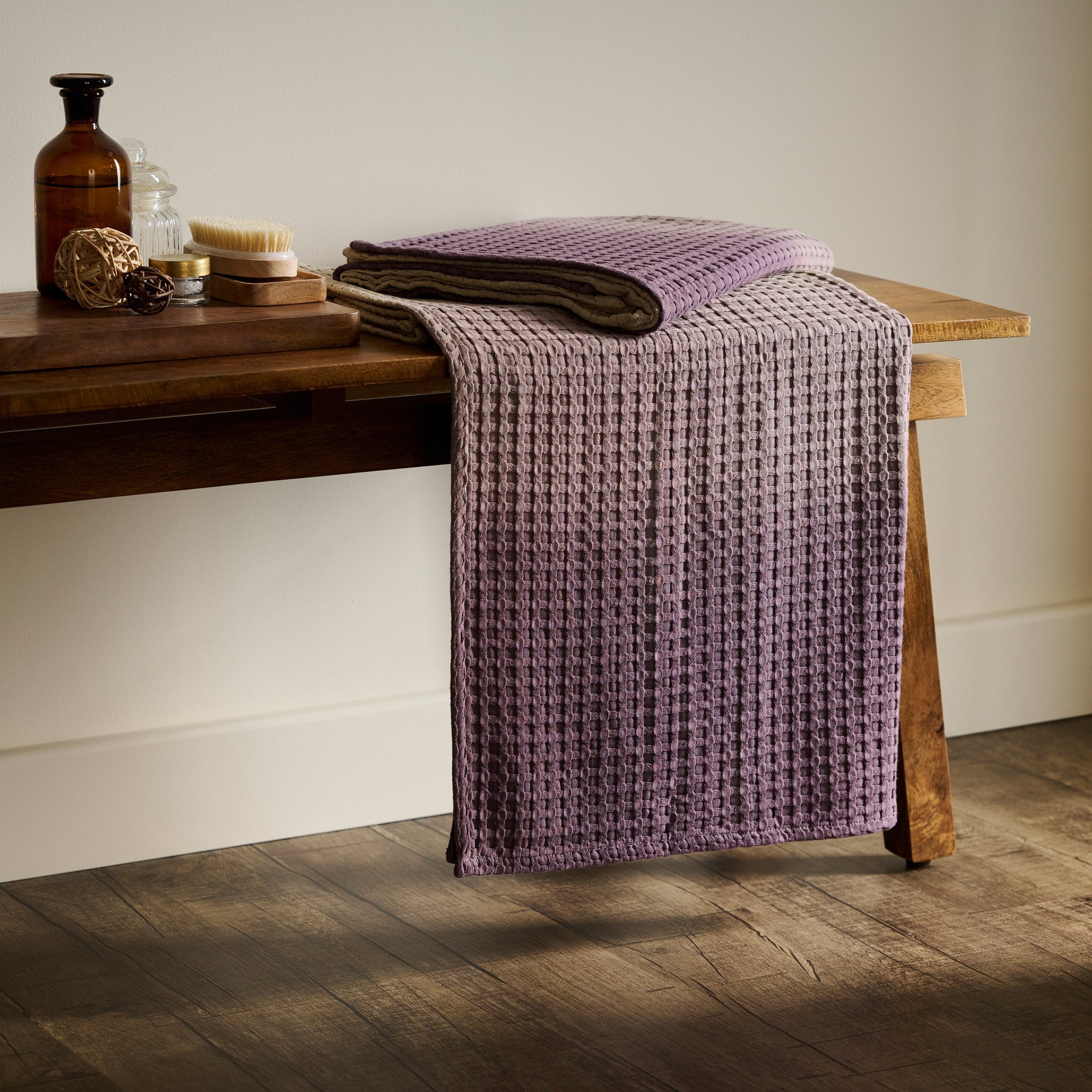 Colour Tide | Cotton Bamboo | Waffle | Bath Towel