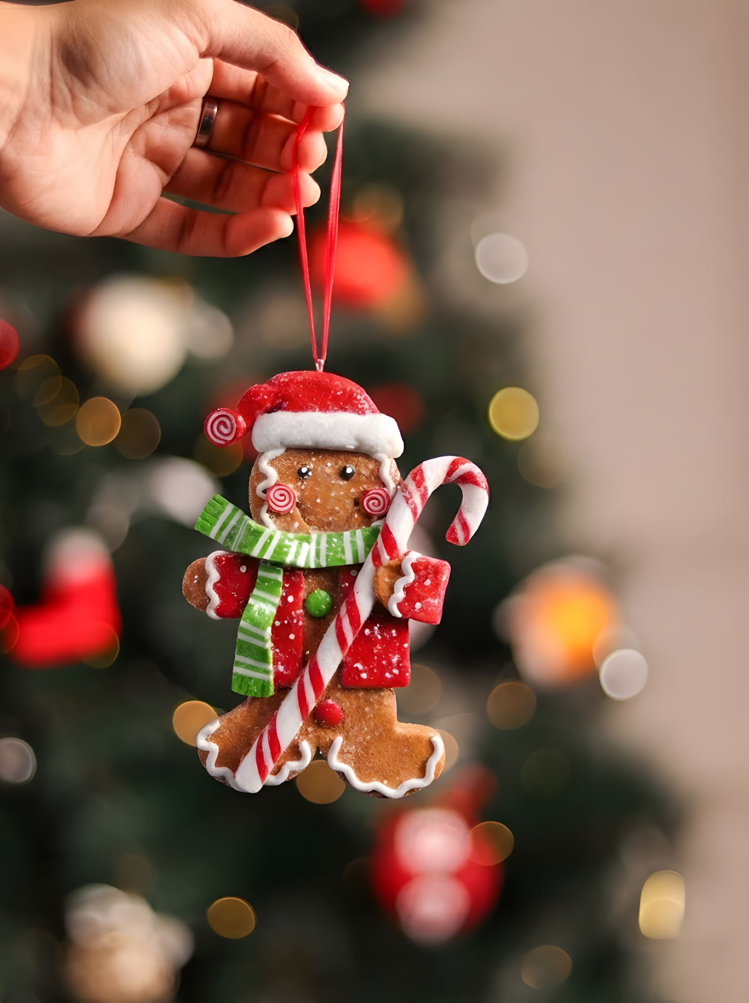 Gingerbread Ornaments (Set of 2)