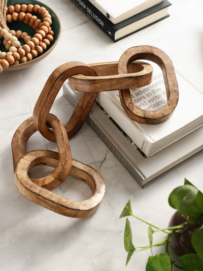 Wooden Chain (5 Knots)