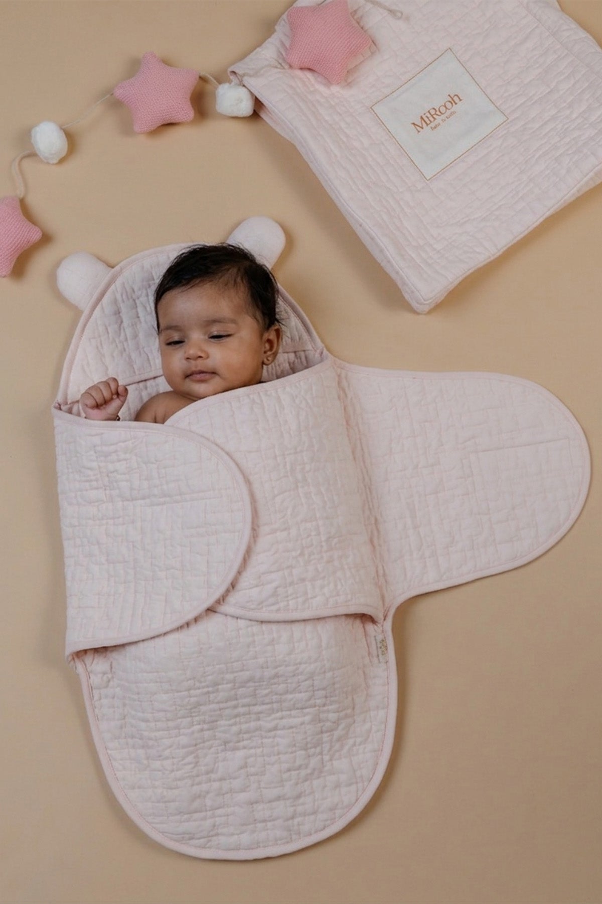 Newborn Organic Cotton Swaddle Wrap