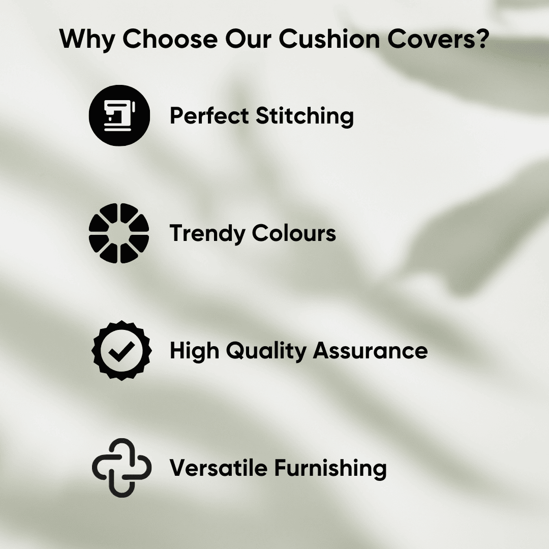 Lush Love Hearts Cushion Cover for Valentine - Set of 5