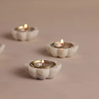 Set of 5 - Lotus Tealight Holders