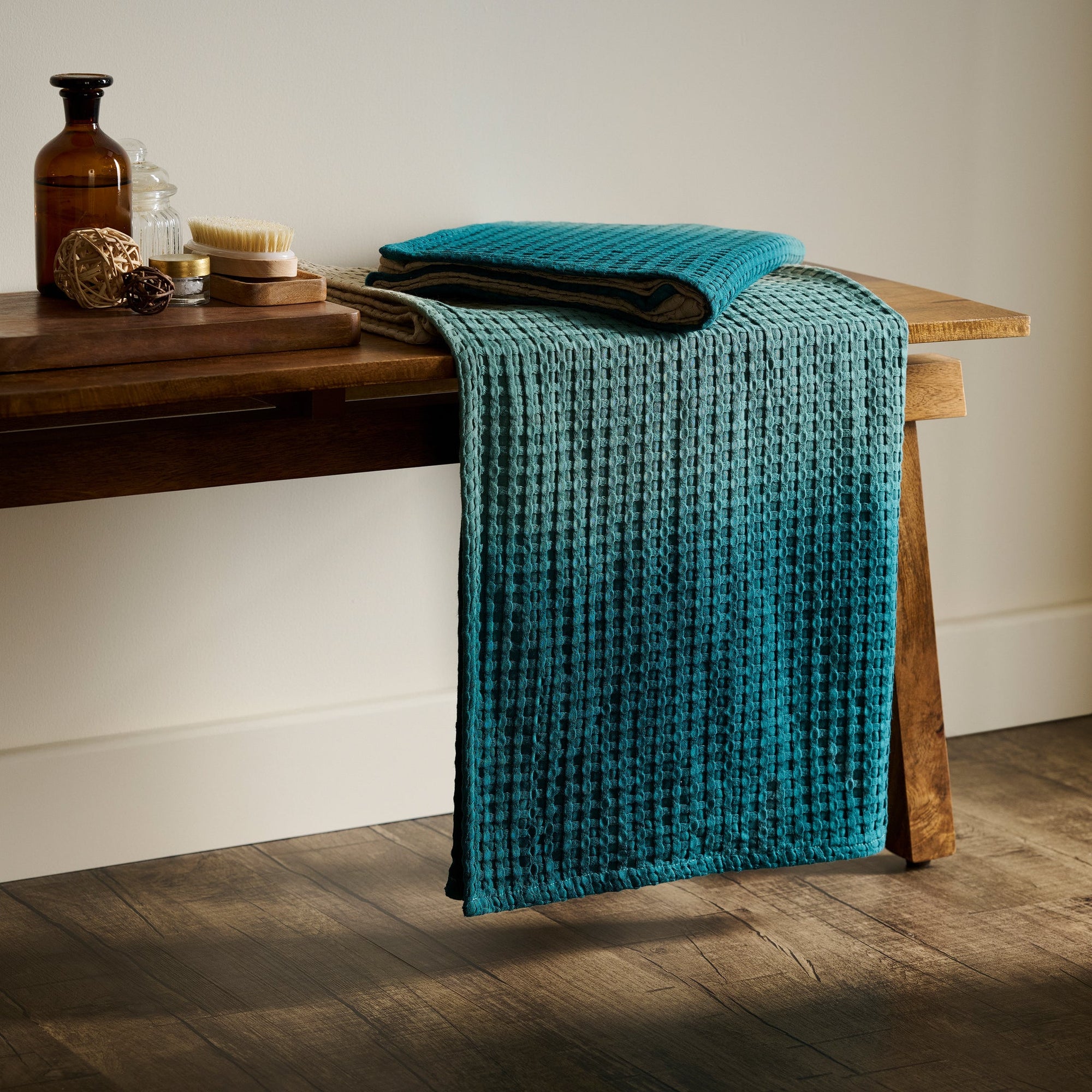 Colour Tide | Cotton Bamboo | Waffle | Bath Towel