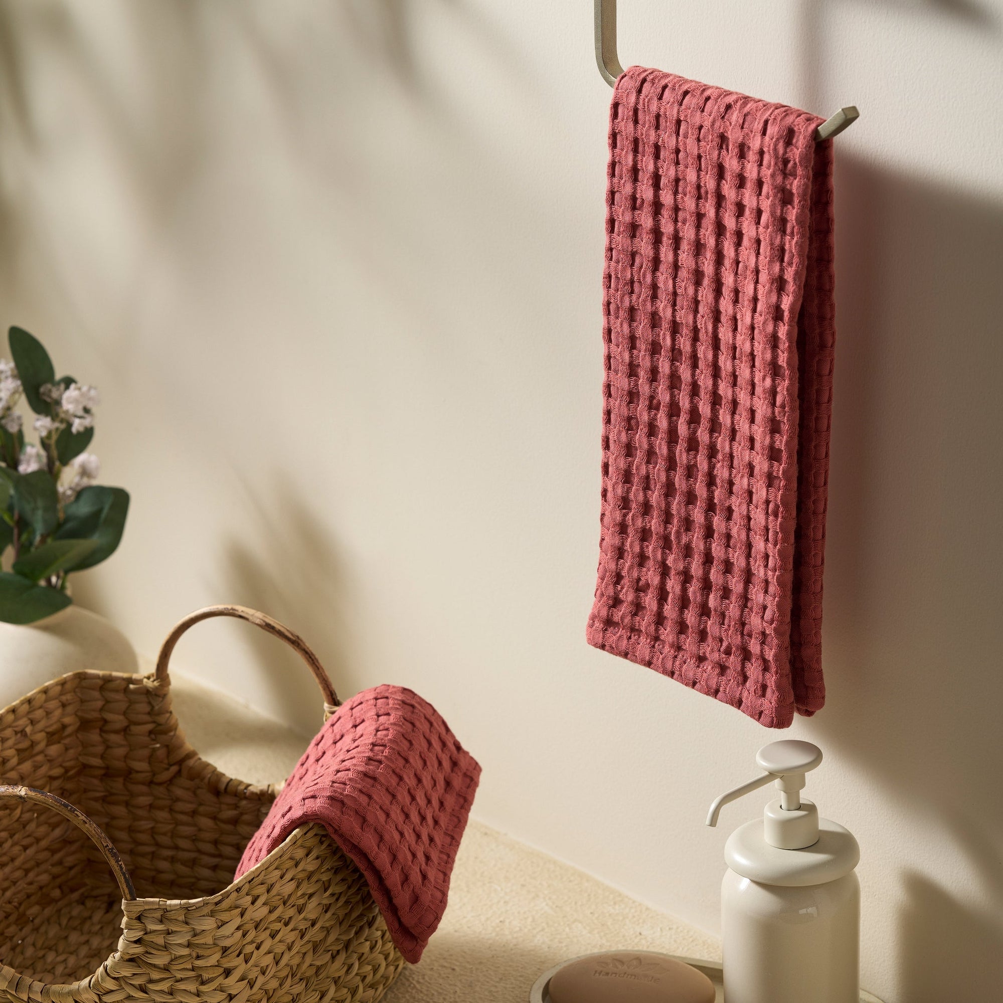 Mosaic | Cotton Bamboo | Waffle | Hand Towel