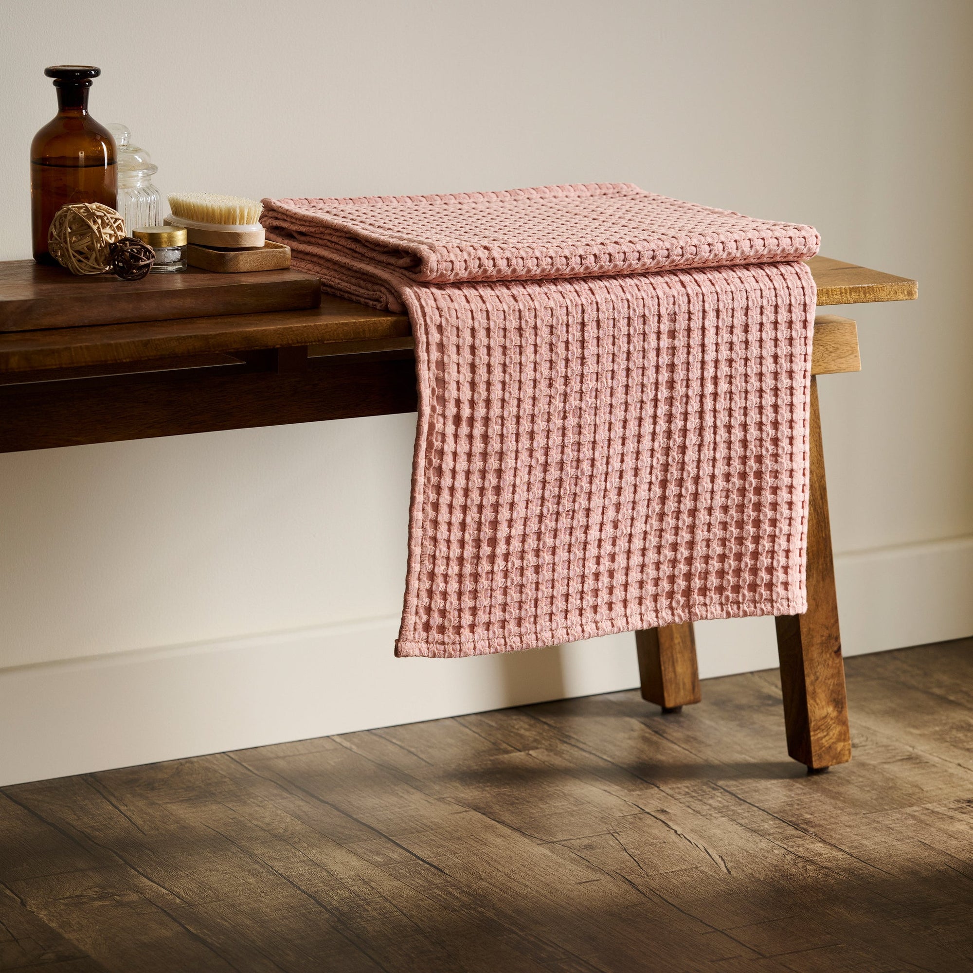 Mosaic | Cotton Bamboo | Waffle | Bath Towel