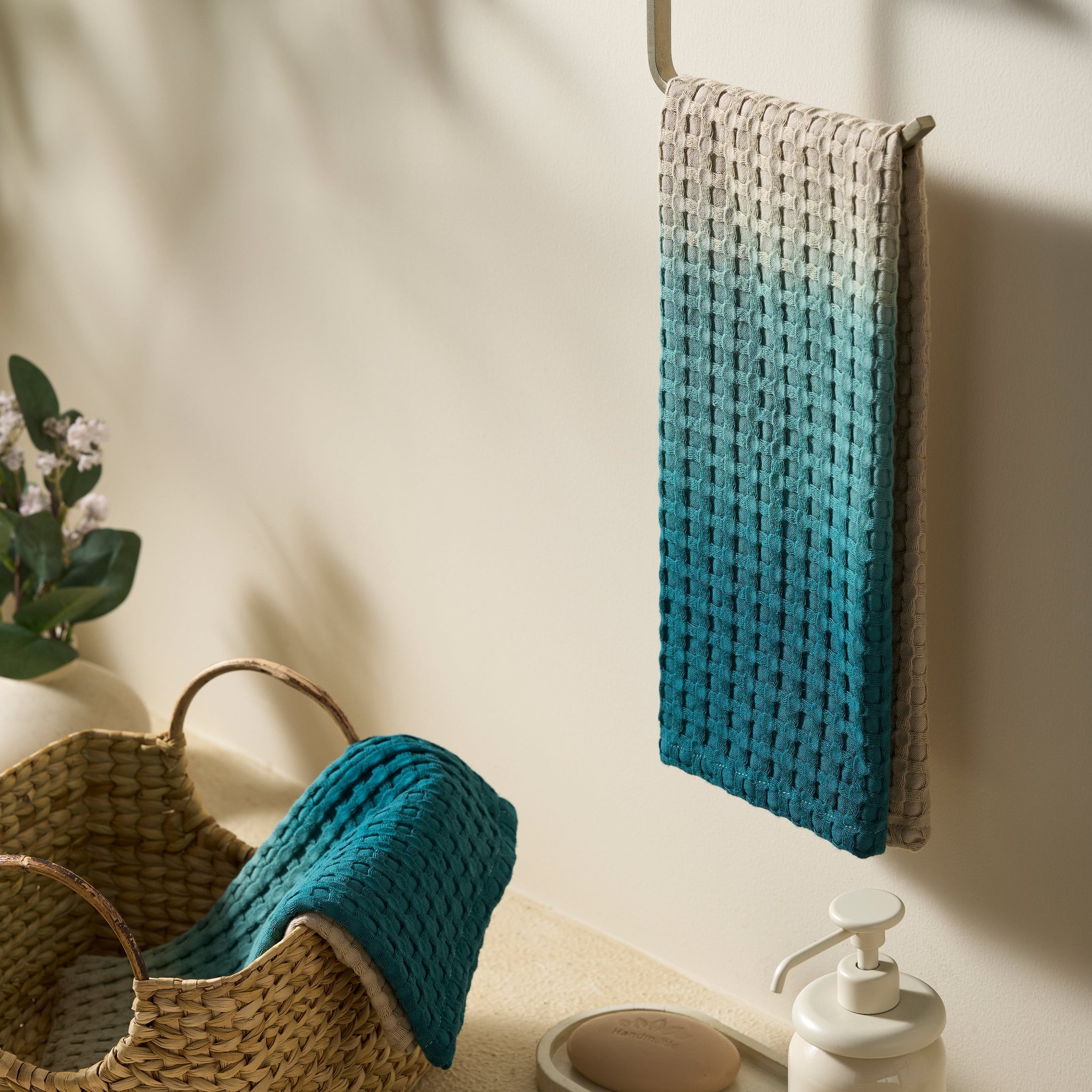 Colour Tide | Cotton Bamboo | Waffle | Hand Towel