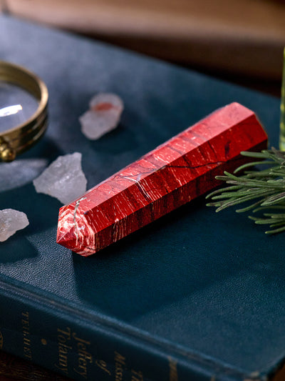 Semi-precious Stone - Snakeskin Jasper Tower