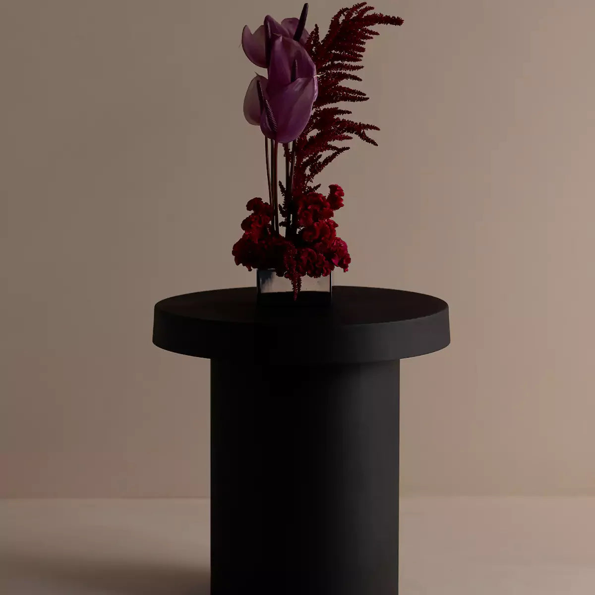 All Black Table