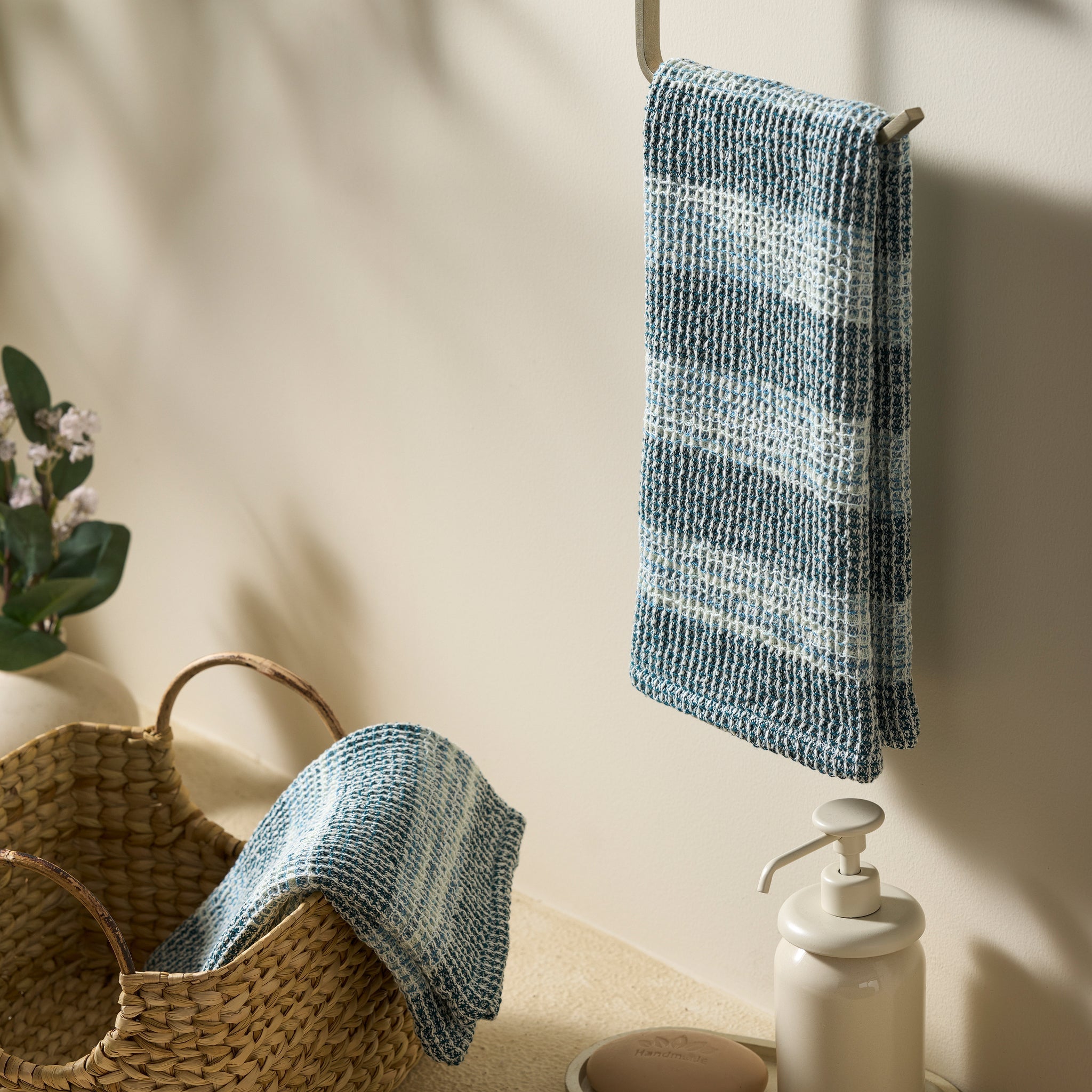 Aura | Cotton | Waffle Space Dyed | Hand Towel