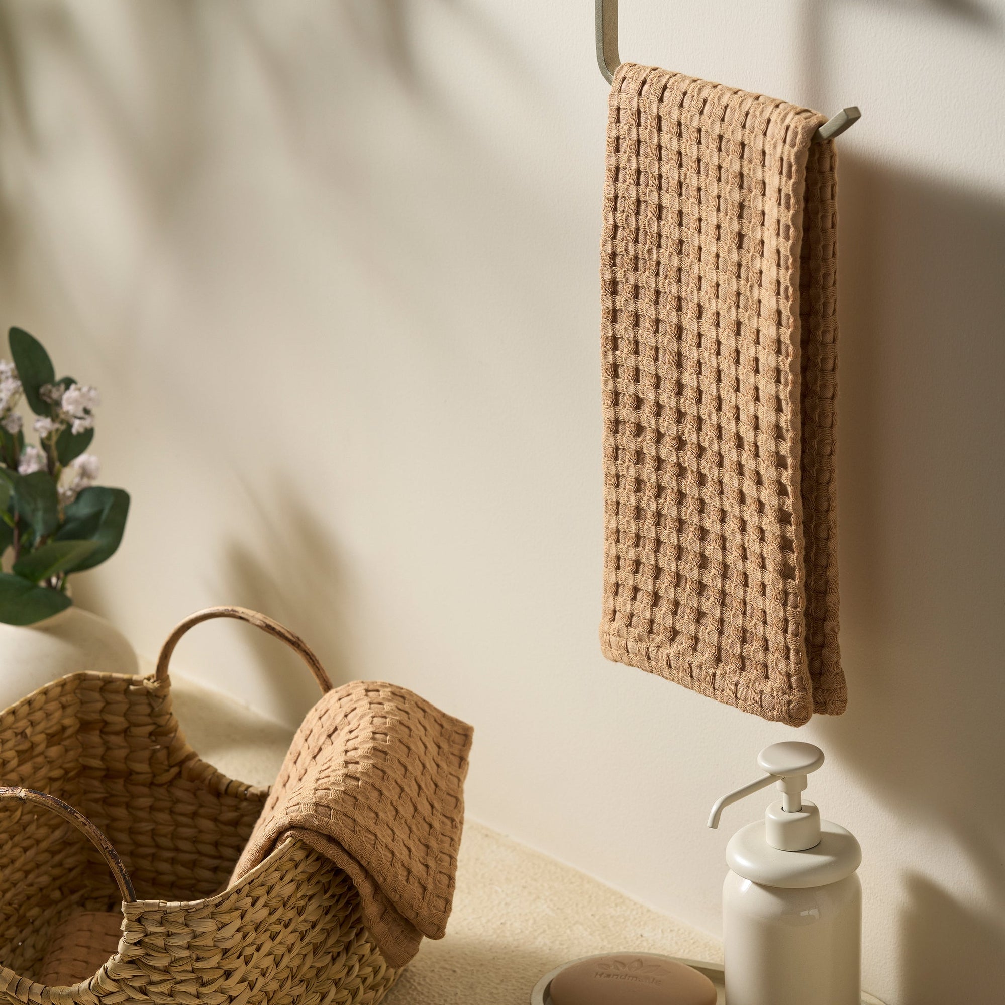 Mosaic | Cotton Bamboo | Waffle | Hand Towel