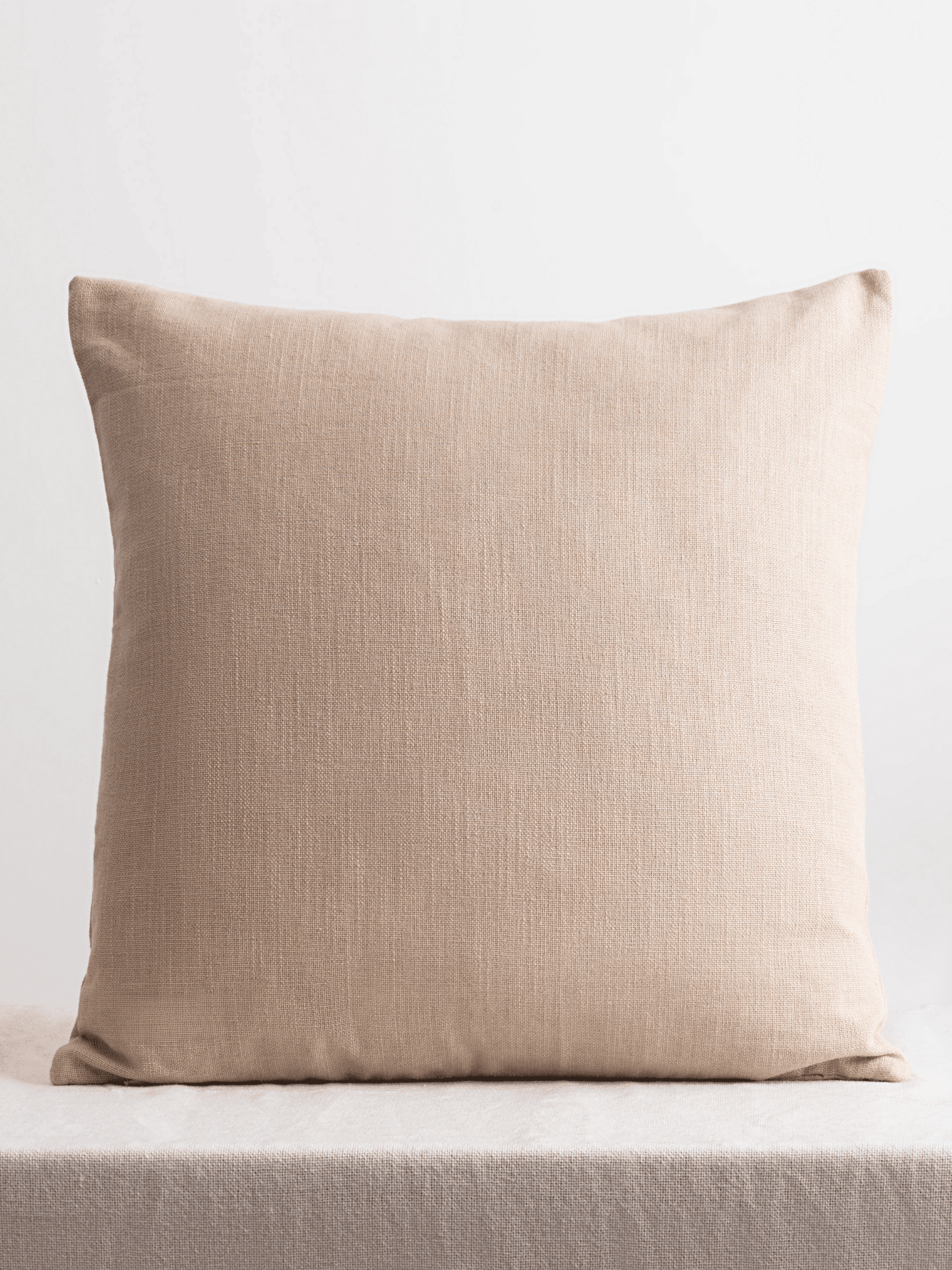 Serengeti Beige Cotton Cushion Cover