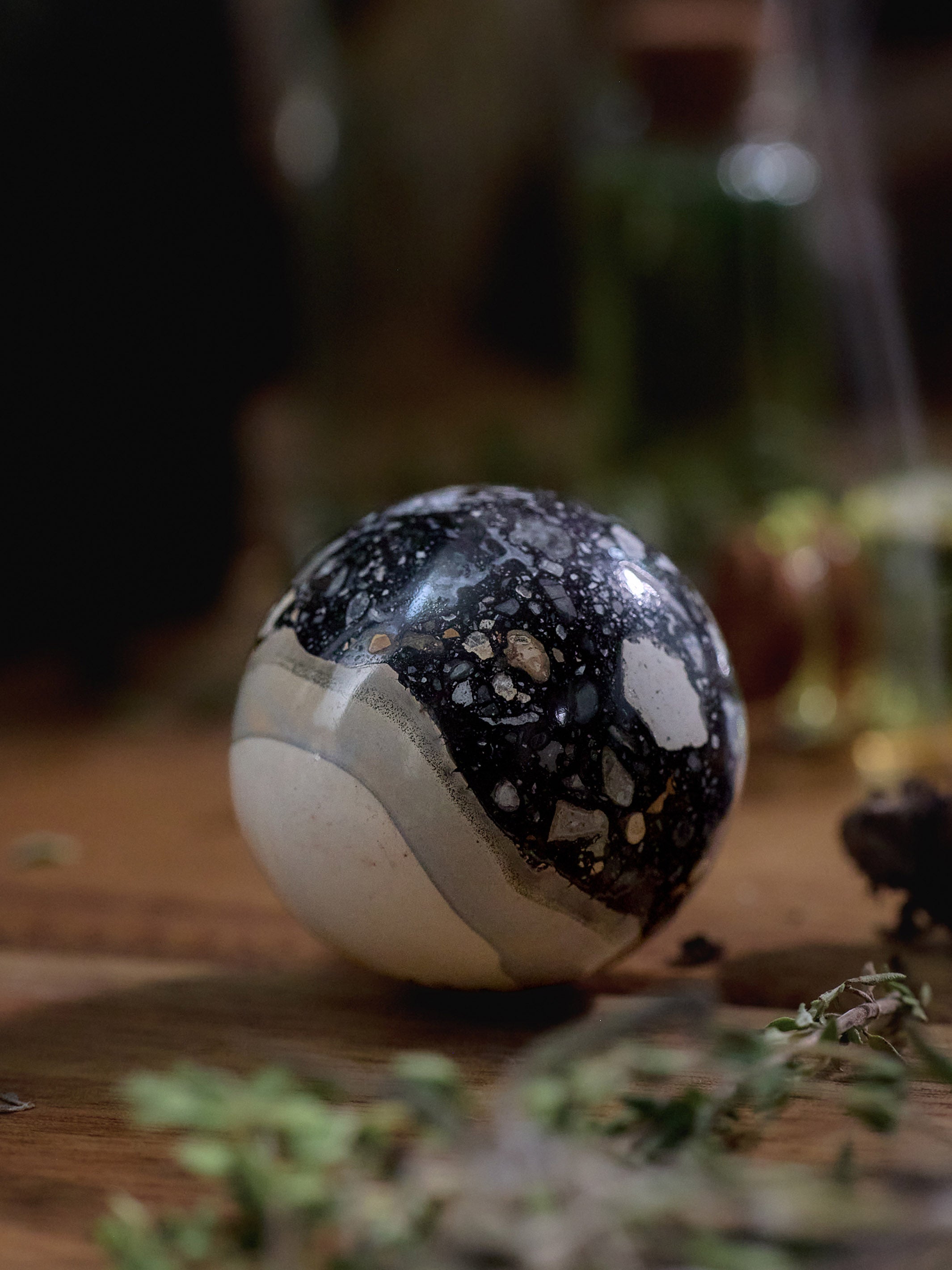 Semi-precious Gemstone - Maligano Jasper Sphere