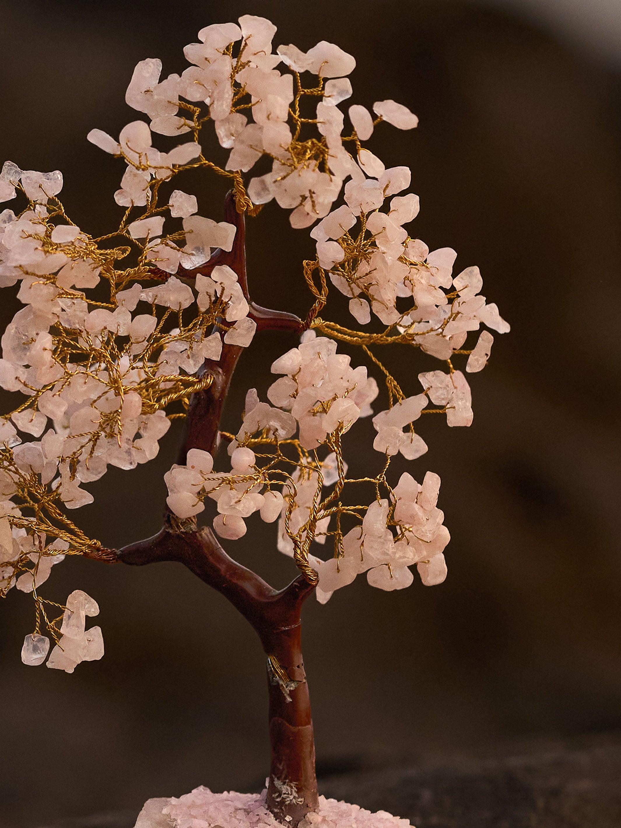 Healing Tree - Rose Quartz