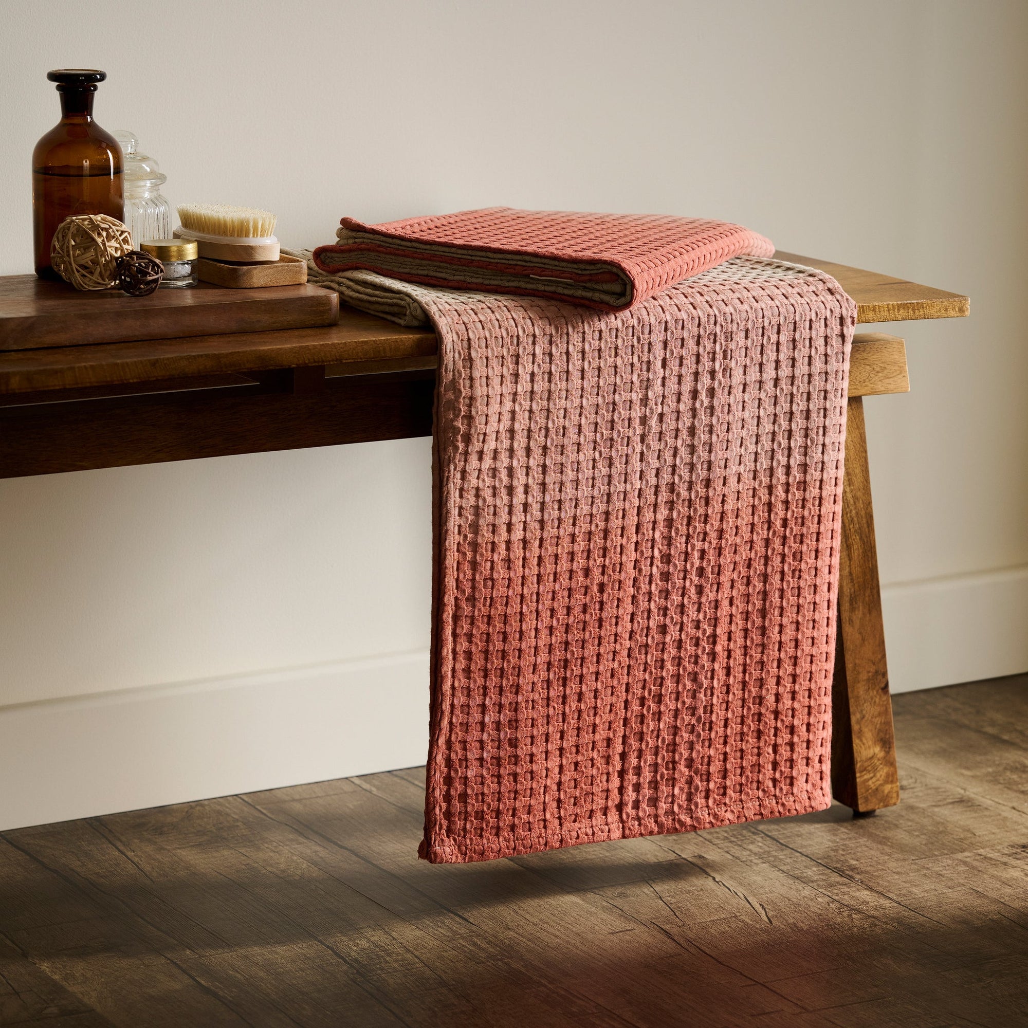 Colour Tide | Cotton Bamboo | Waffle | Bath Towel