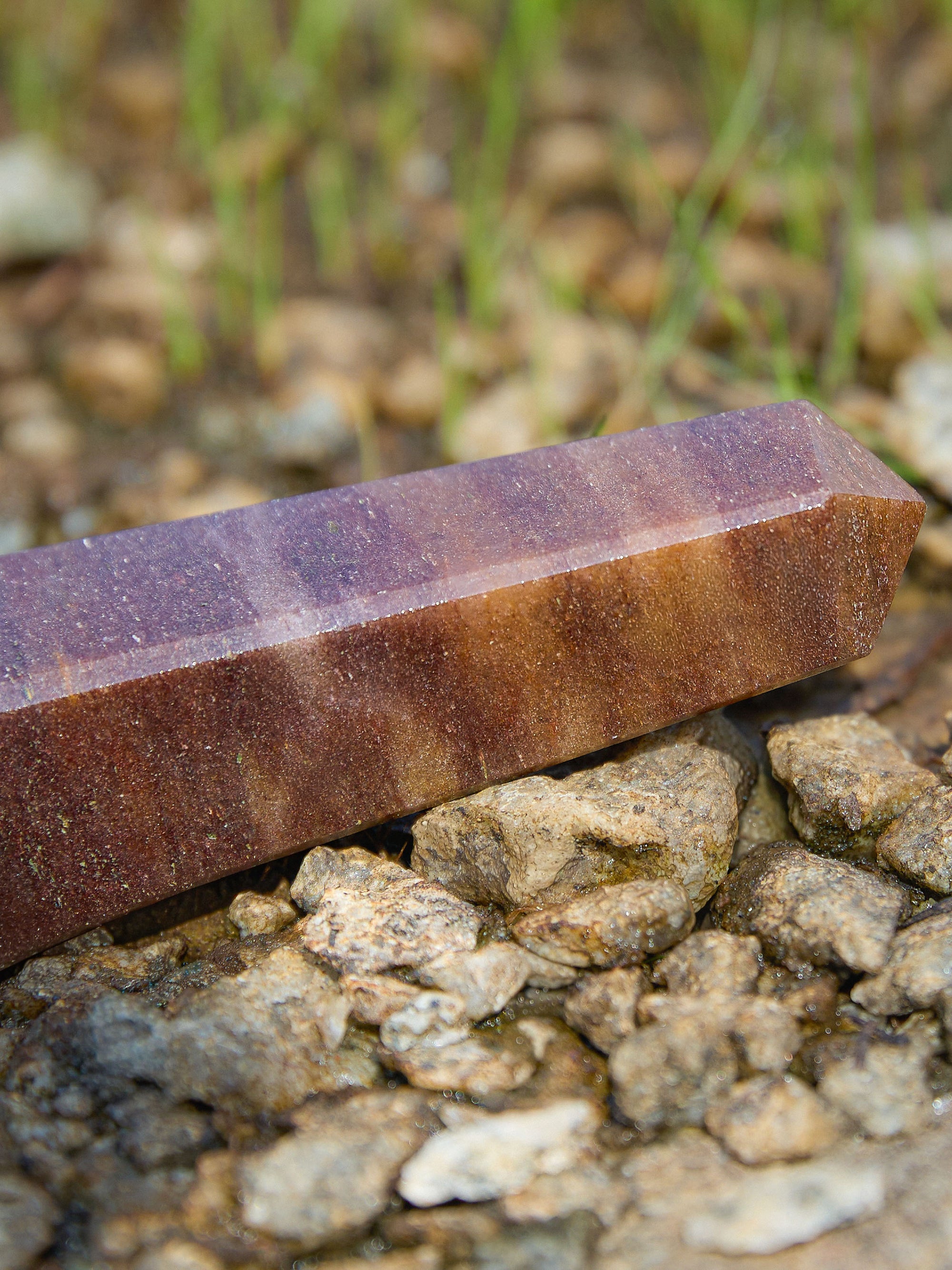 Gemstone Tower | Brown Jasper Obelisk