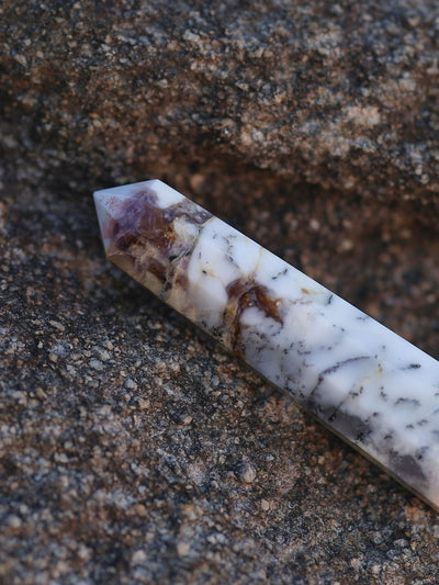 Gemstone Tower | Dendrite Opal Obelisk