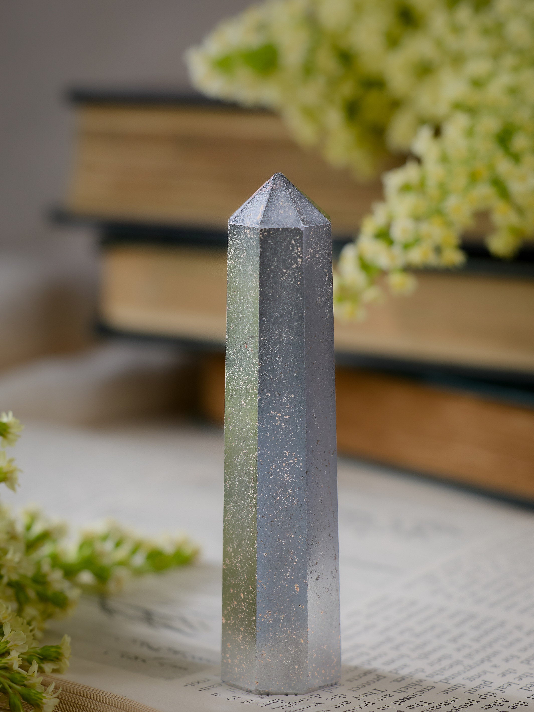 Semi-precious Gemstone - Pyrite Tower