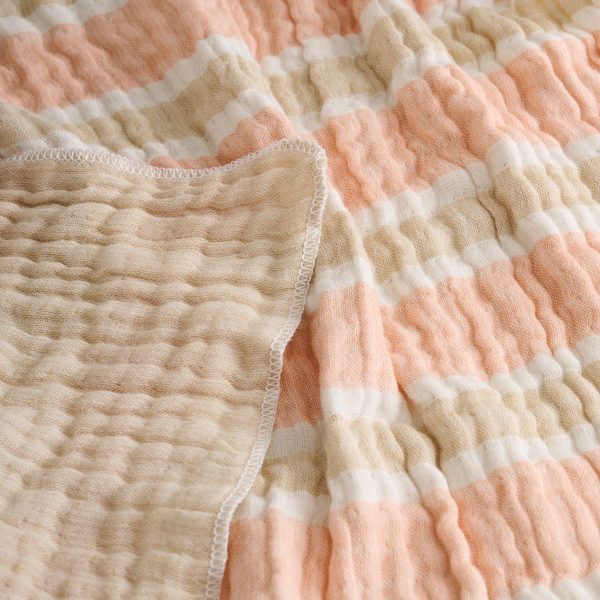 Candy Cane | Cotton Gauze | Face Towel