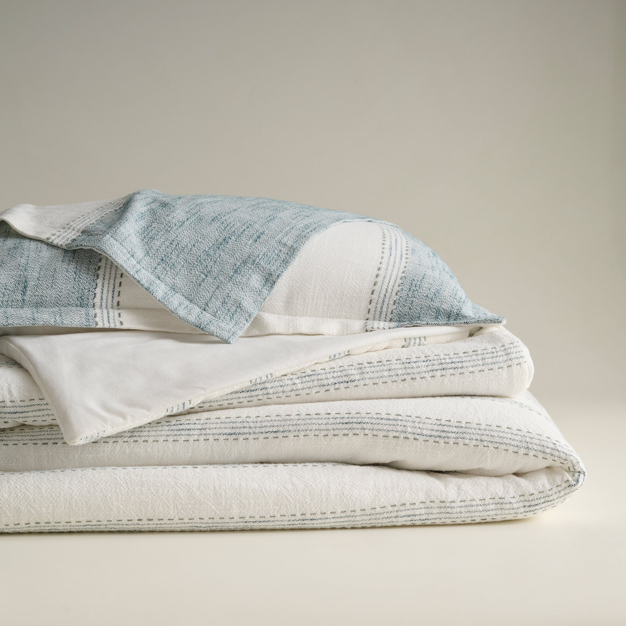 Shoreline | Cotton Bamboo | Slub | Comforter