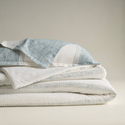 Shoreline | Cotton Bamboo | Slub | Comforter