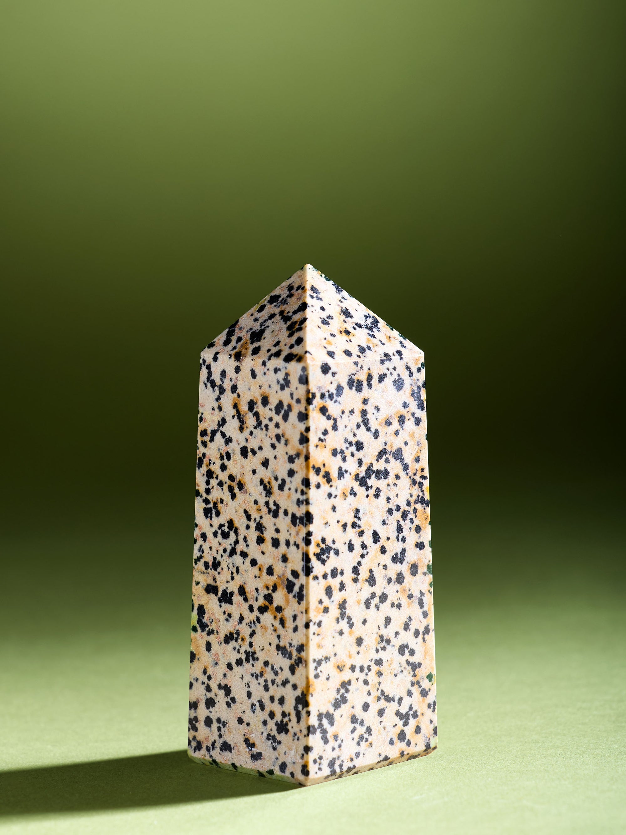 Semi-precious Gemstone - Dalmatian Tower