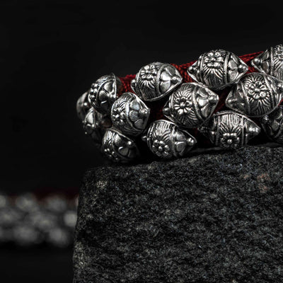 Silver Bracelet - Phool Pahuchi (pair)