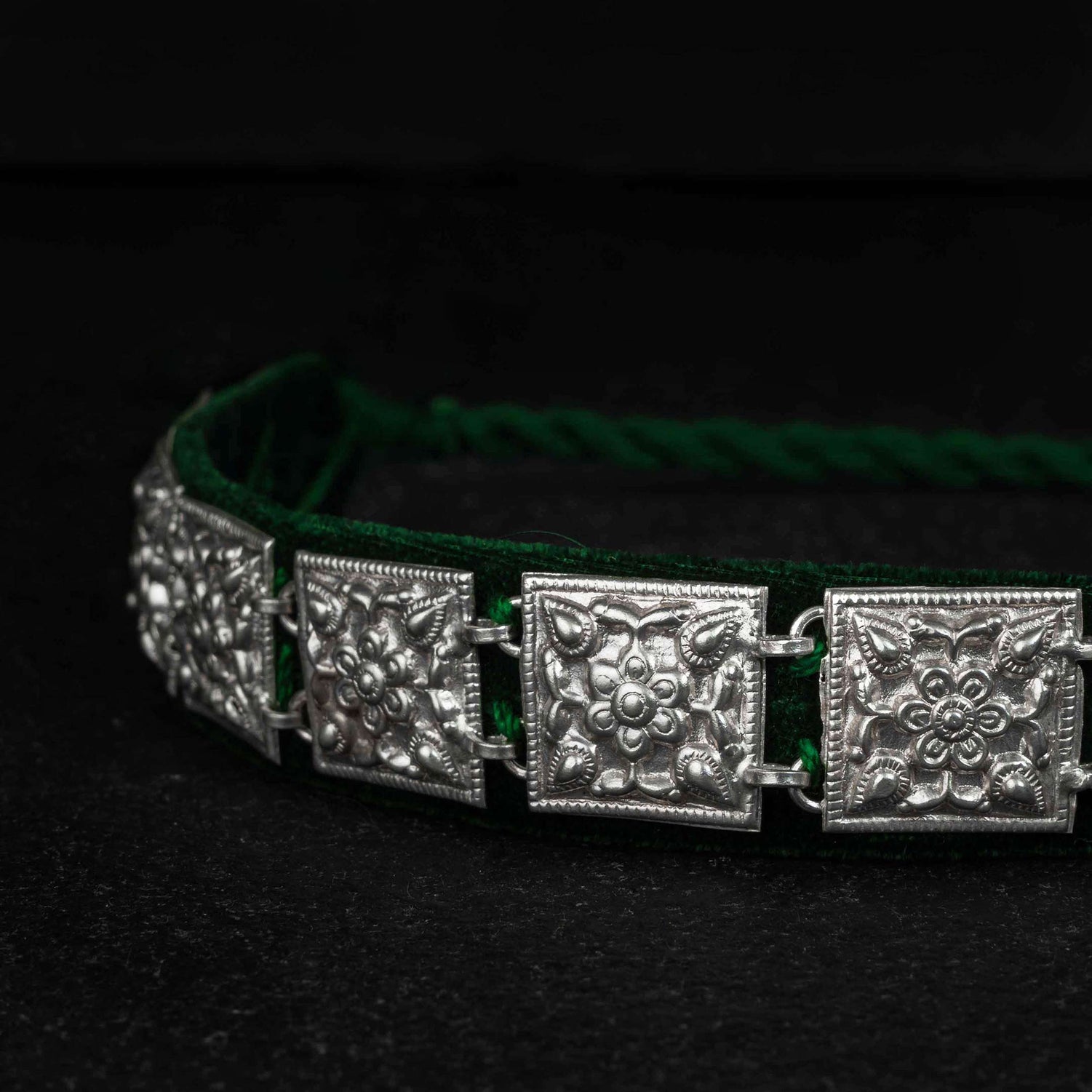 Chaukhandi Silver Guluband