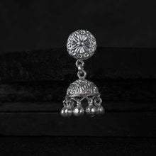 Tara Silver Jhumki Earring