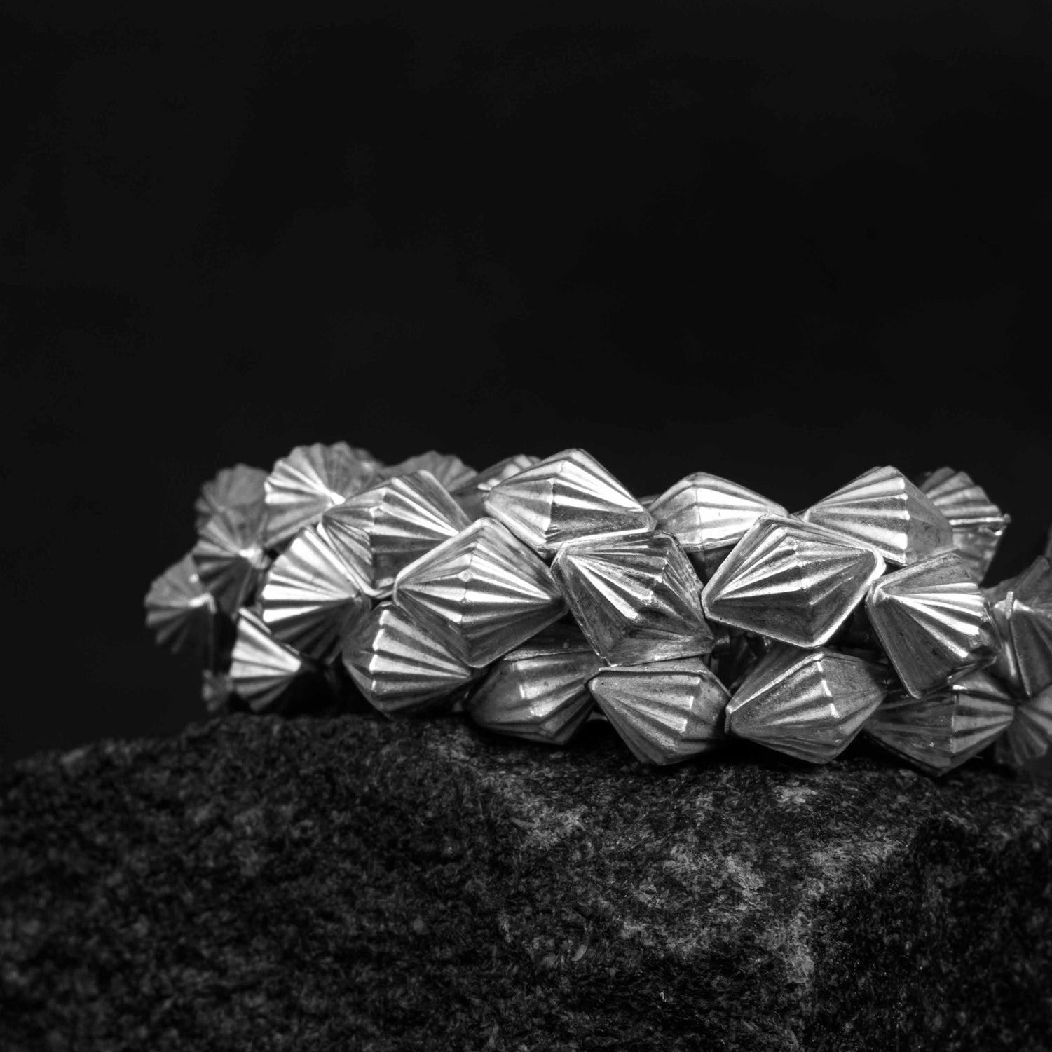 Chir Guluband Silver Choker Necklace