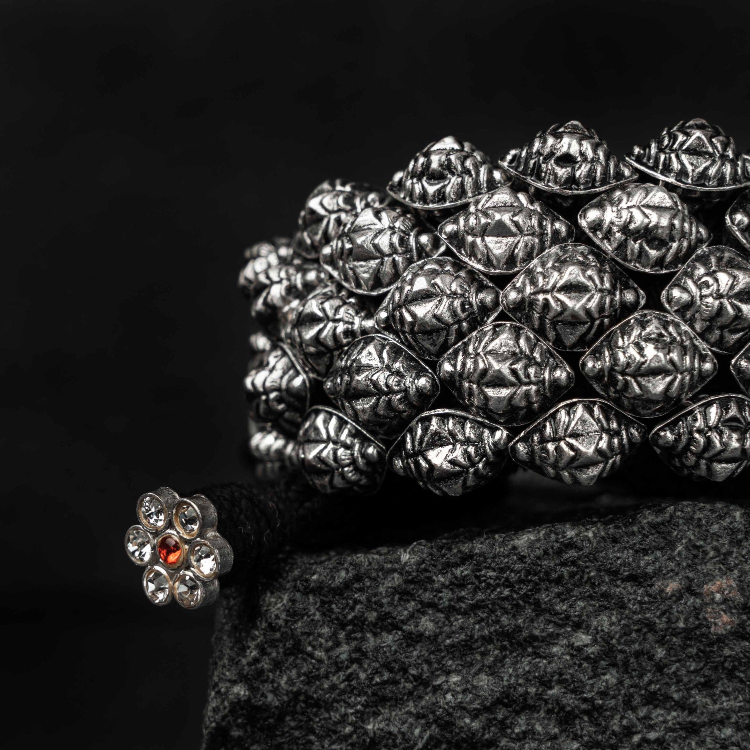 Tilhari Pahuchi Silver Bracelet