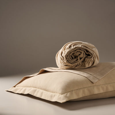 Inca Gold | Cotton Bamboo | Chambray | Bedsheet