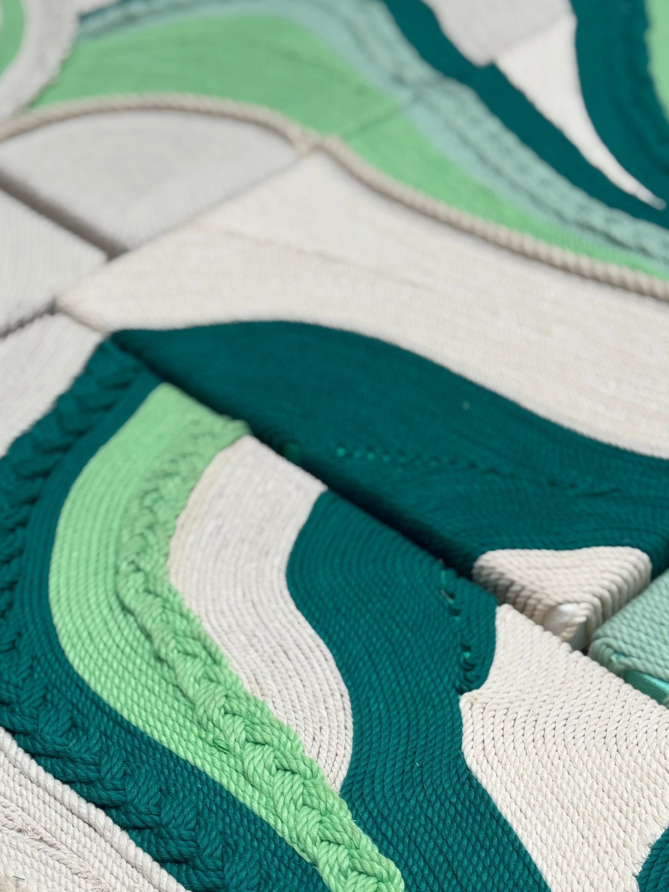 Woven Landscape Wall Art Decor (Set of 5)