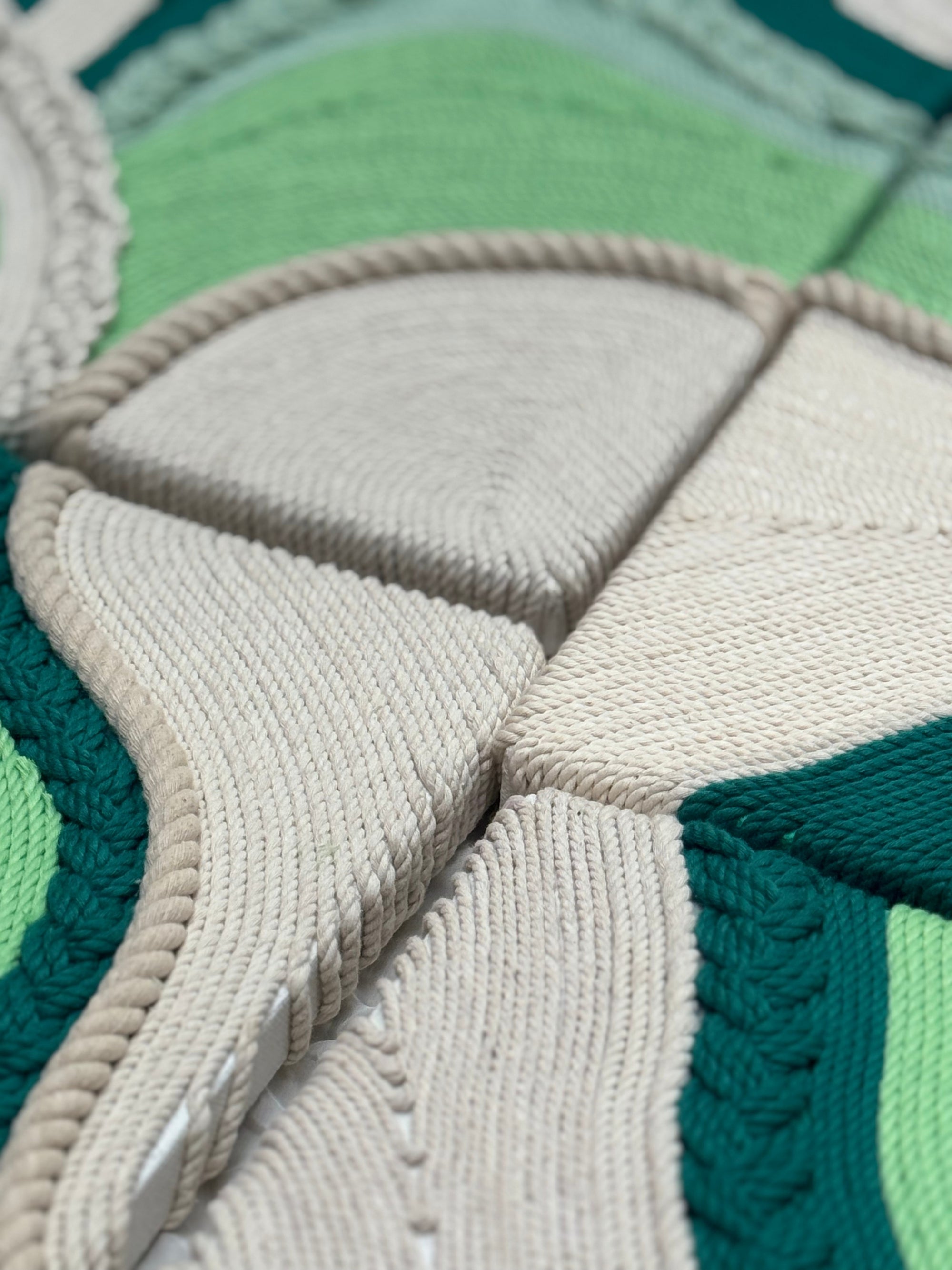 Woven Landscape Wall Art Decor (Set of 5)